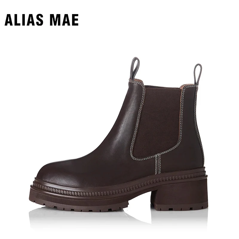 ALIAS MAE ELLA Autumn and Winter Thick Sole Platform Pure Handmade