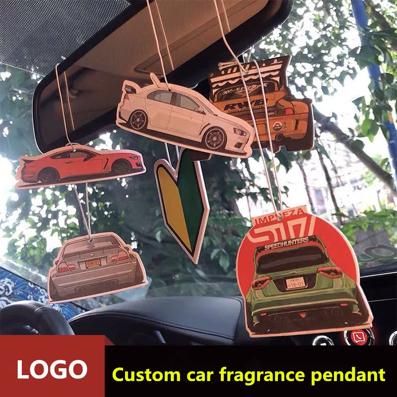 Sexuellement de pendentif de voiture personnalisé, parfum créatif à  suspendre durable, logo personnalisable, code QR, site Web d'entreprise,  etc., 10/20 pièces - AliExpress