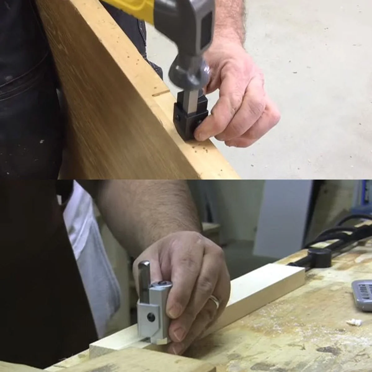 Guida Per Foro Serratura E Cerniere Porte - In Lega Alluminio, Per Falegnameria E Installazione Serrature - Foto 7