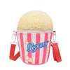 Women Creative popcorn Bucket Bag Cute Girl Student small shoulder bag 5