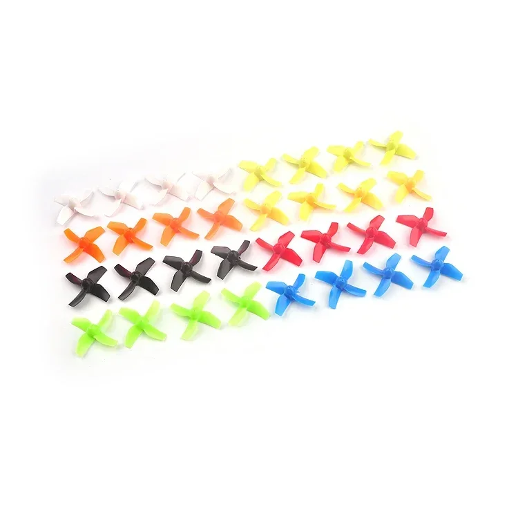 

20Pairs(20CW+20CCW) 31mm 3-Blade 4-Blade Propeller 0.8mm for Blade Inductrix E010 Tiny6 Brushed Tinywhoop Drone 614 615 Motor
