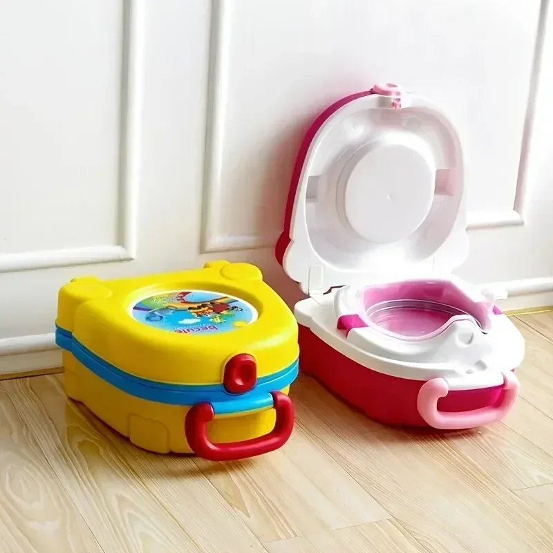 Potty Training Seat Camping Portable Toilet Travel Practical Accessories  Potty Training Toilet for Kids  Travel Potty 5