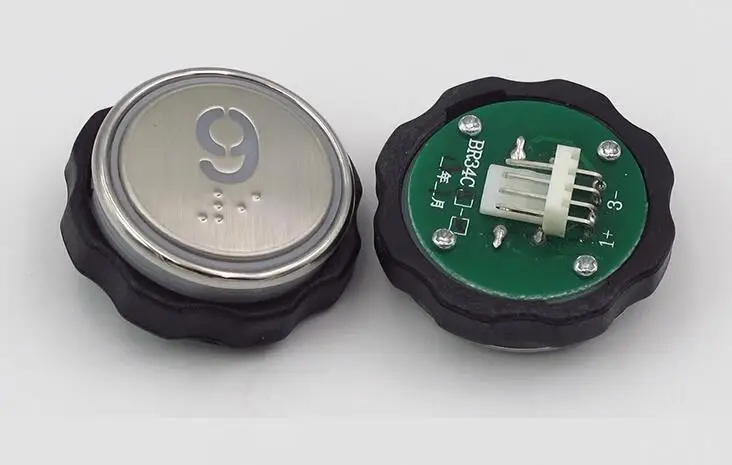 

10pcs/lot Elevator button BR34C BR34CB XHB-R34D-A01 R34C-A02 suitable for Xizi Otis accessories
