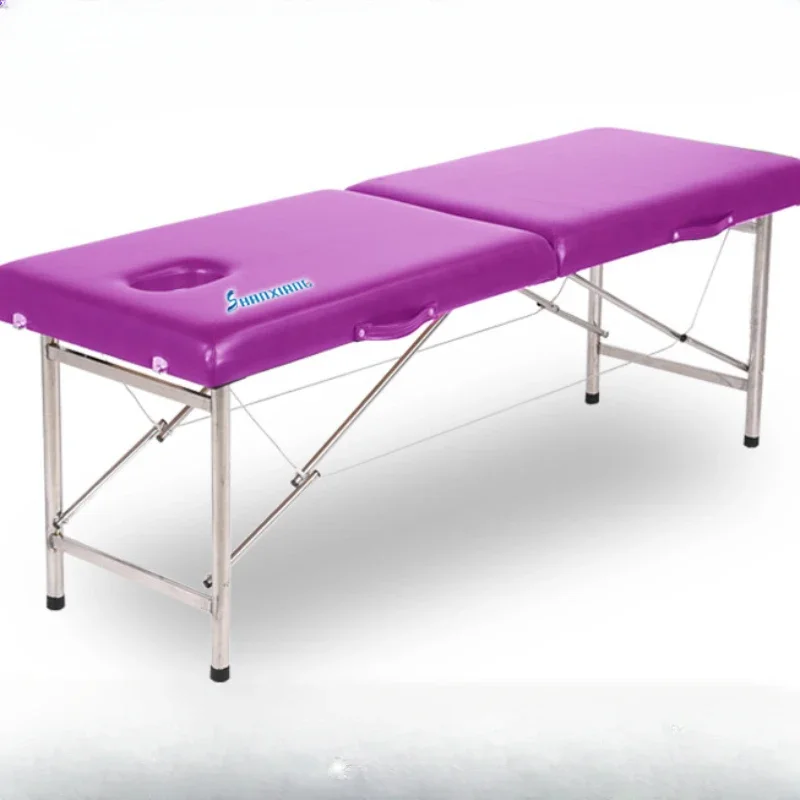 

Stainless Sleep Massage Table Placement Latex Move Massage Table Metal Comfort Camilla Masaje Salon Furniture ZT50MT