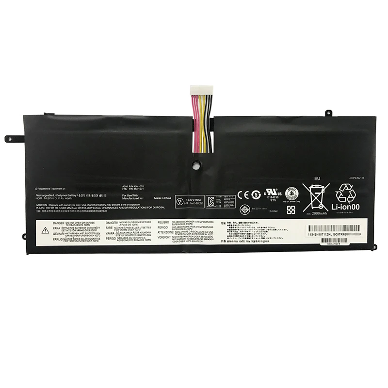 Новый оригинальный аккумулятор 45N1070 45N1071 для Lenovo ThinkPad X1 Carbon 3444 3448 3460 серии 14,8 в 46Wh (art.: 3920c545240fe) - 3920c545240fe