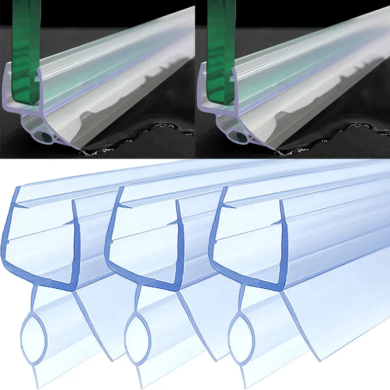 Waterproof PVC Shower Barrier Strip – Easy Installation Seal for Leak and Draft Prevention