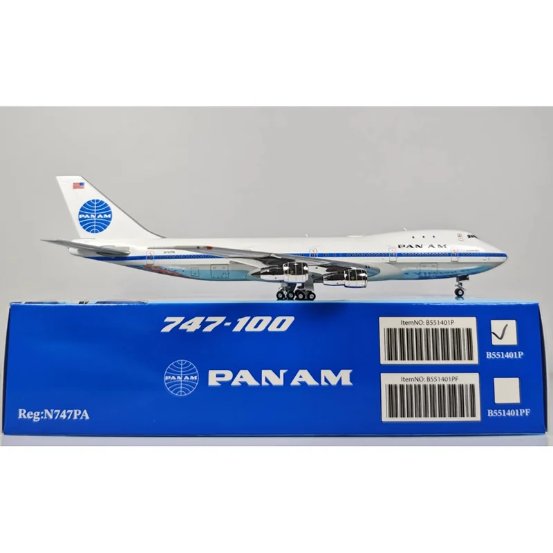 HX ダイキャスト 1/400 スケールパン Am B747-100 N735PA N732PA