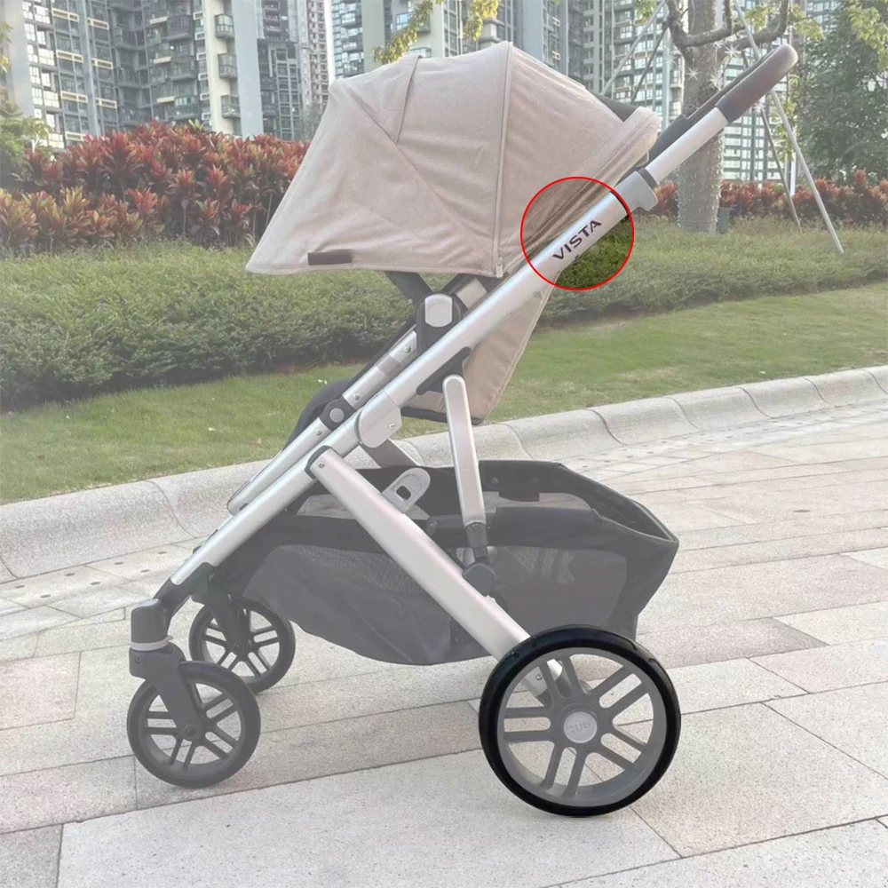 Description Picture 2 of itemBuggy Rear Wheel Tire For Uppababy Vista V1 V2 Back Wheel Pushchair Casing Tread Tubeless Customized Baby Stroller Accessories