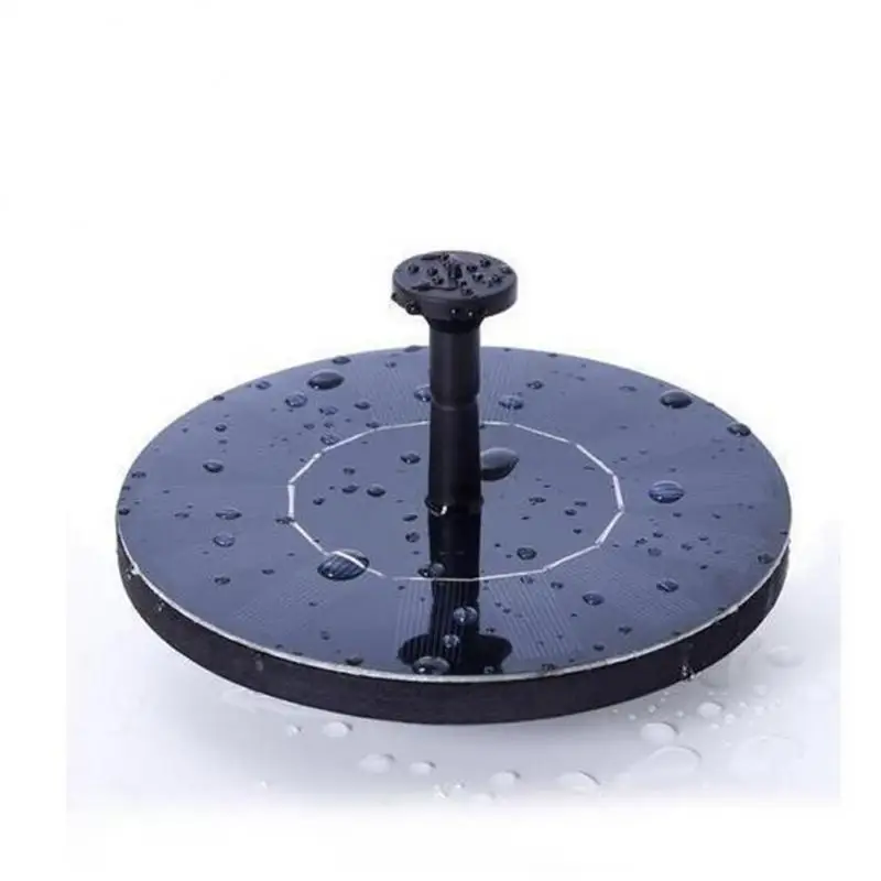 Garden Fountain Floating Solar Waterfall Fountain Pool Pond Bird Bath Solar Panel Powered Fountain Water Pump Garden Decoration