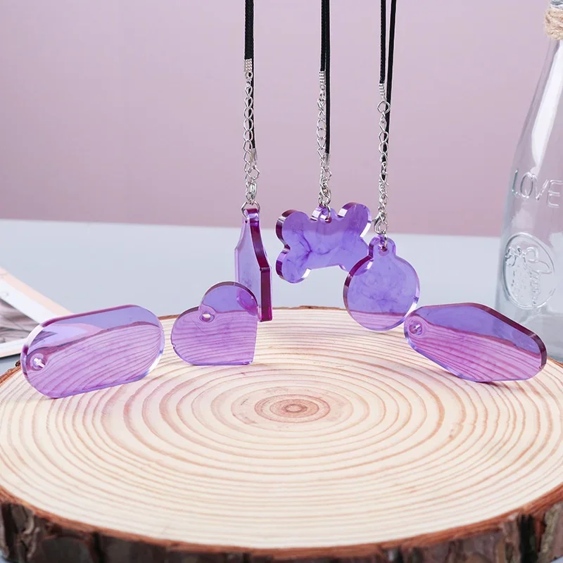 DIY Pendant Silicone Mold Keychain Mold Resin Mold Dog Bone Hanging Tag 1pcs Resin Crafts Pet Supplies Jewelry Making Tools
