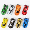 8Pcs/lot Children Mini Pull Back Car Toys Baby Cartoon Racing Bus Car Model Educational Simulation Vehicle Toy For Boys Gifts 1