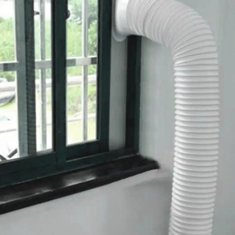 130/150mm Duct Extension Pipe Telescopic Flexible Air Conditioner Exhaust Hose Accessories Vent Hose for Mobile Air Conditioning