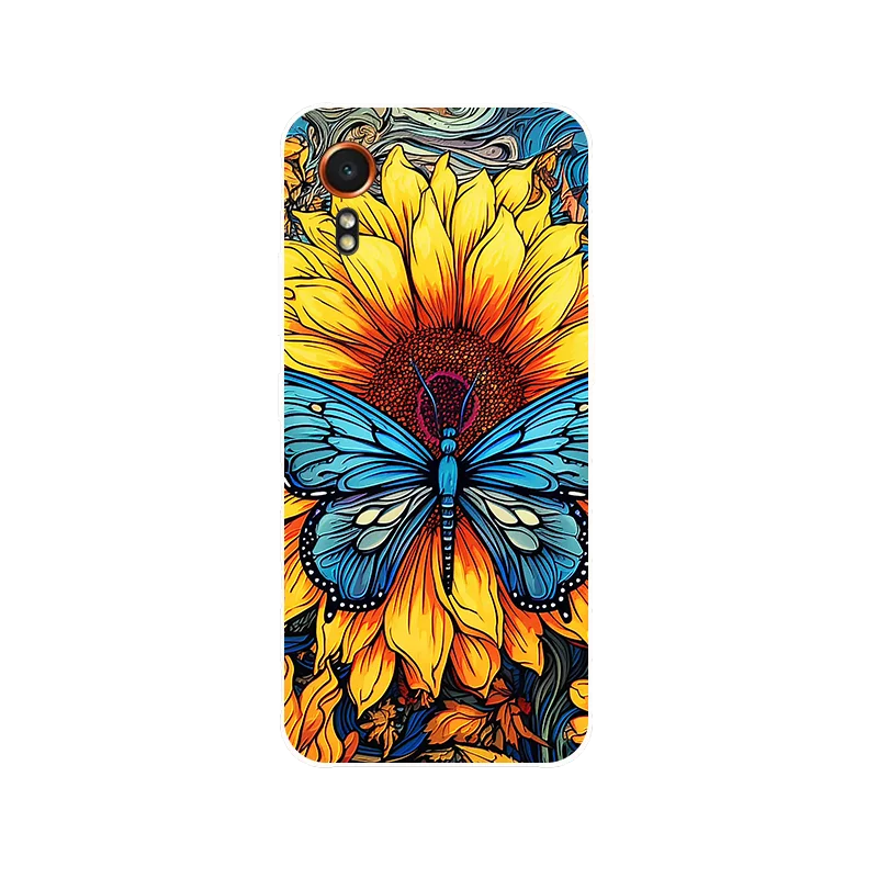 For Samsung Galaxy Xcover 7 Case Football Soft TPU Silicone Back Cases For Samsung Xcover 7 Phone Cover Xcover7 etui Fundas - 6