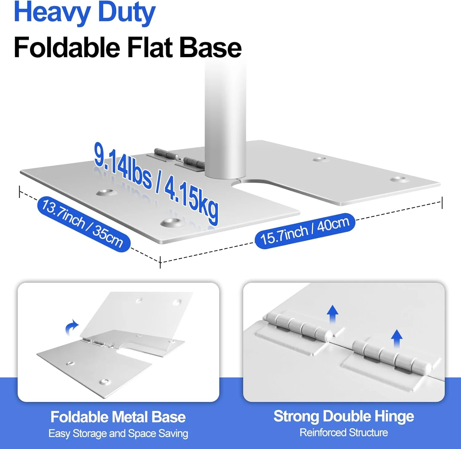 Pipe and Drape Stand Kit, 10x10ft Heavy Duty Adjustable Metal Backdrop Frame for Photography, Wedding Parties, Decoration