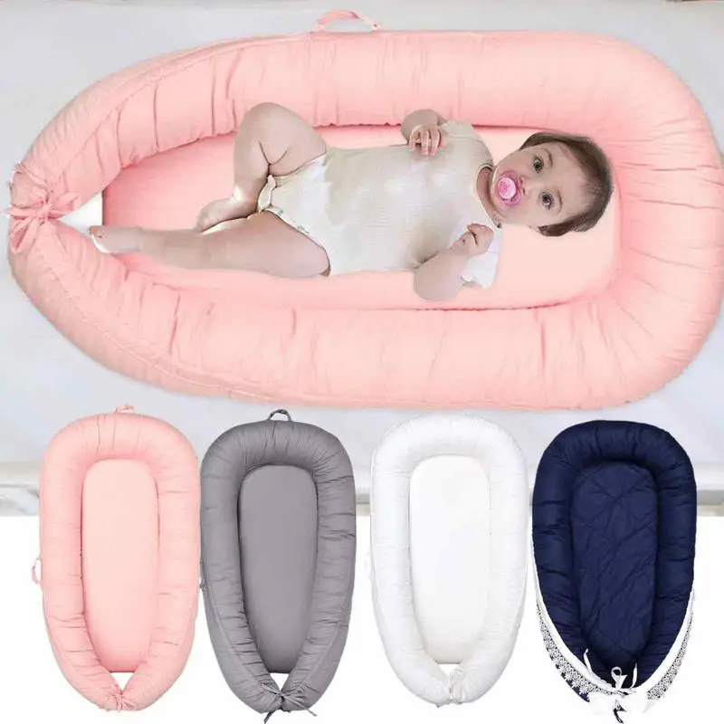 

Baby Nest Lounger Newborn Lounger Cover For Boys Girls Adjustable Washable Zippered Infant Nest Cover Slipcover Sleeping Bed