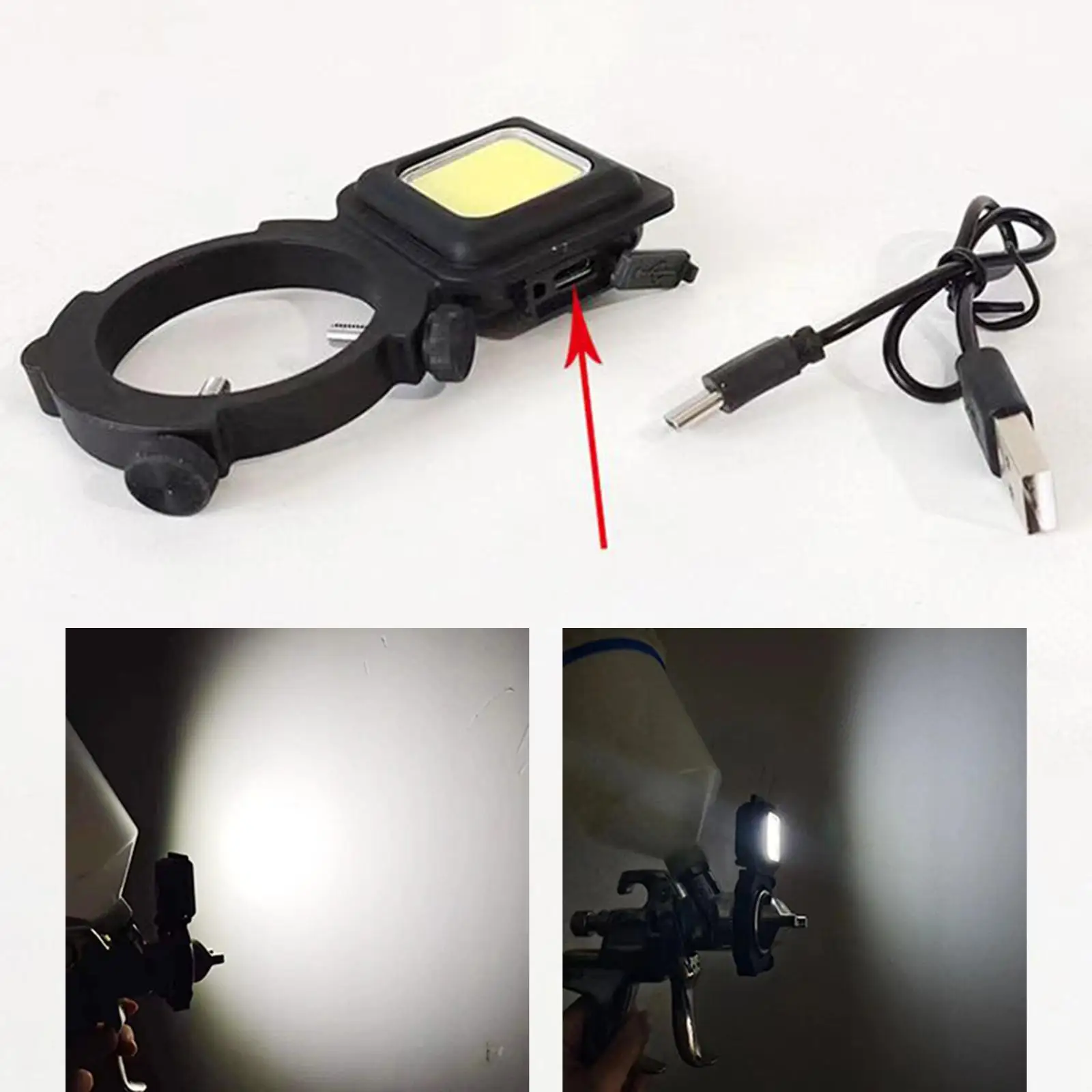 Paint Spray Light Painting Auto Decoration Portable Adjustable Accessories for Home Automotive and Home Spray Lighting System