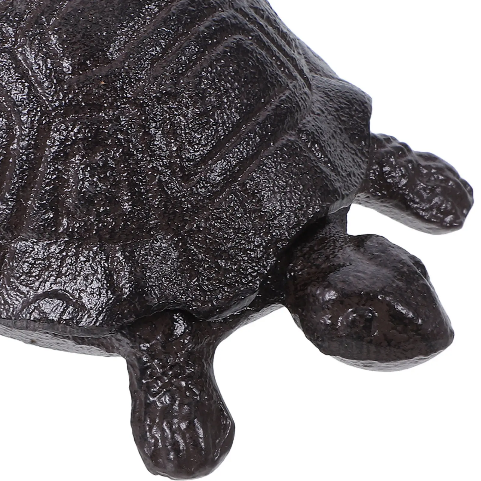 빈티지 주철 거북이 모양 수납함 숨겨진 열쇠 보관함 야외 정원 장식 조각상 열쇠와 돈을 위한  수납공간