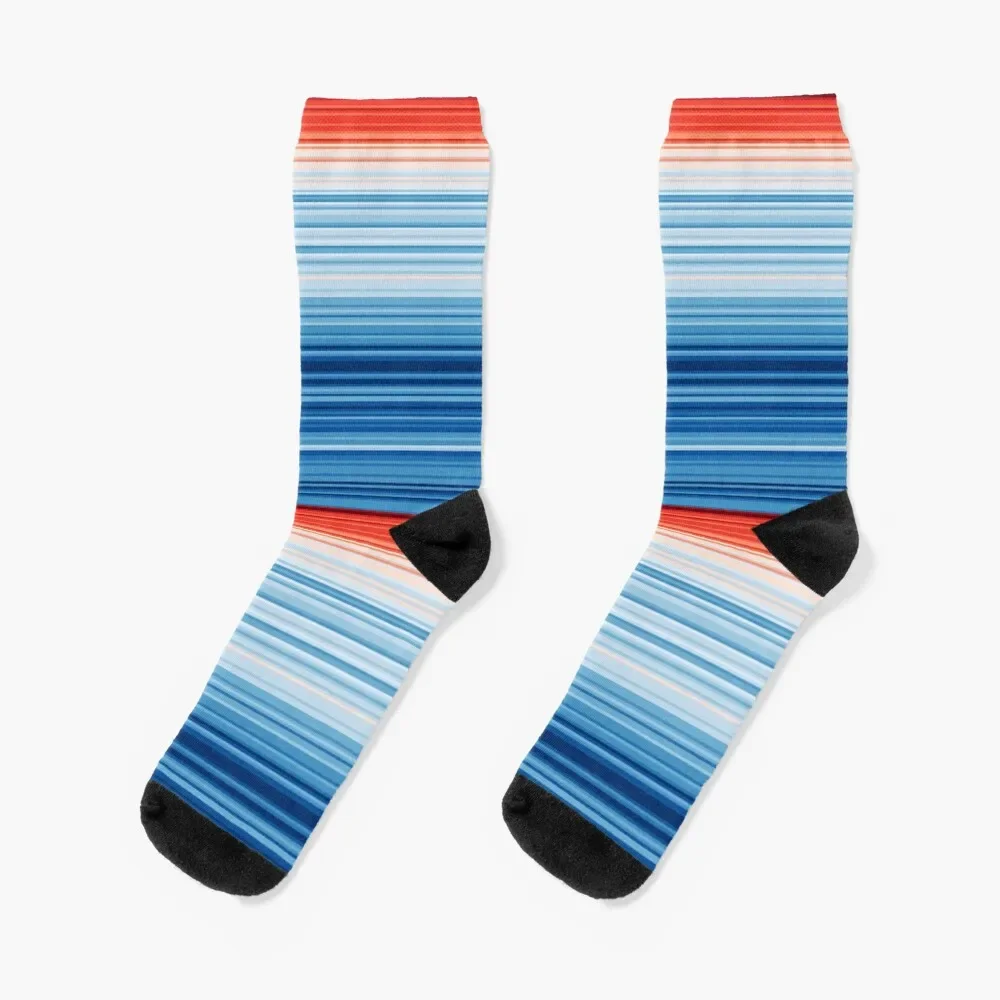 

Warming Stripes Socks custom sports ankle Socks Female Men's
