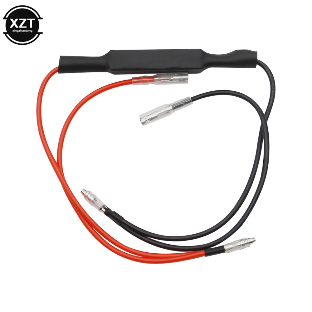 12V Universal Motorcycle Flasher LED Turn Signal Indicator Resistor Adapter