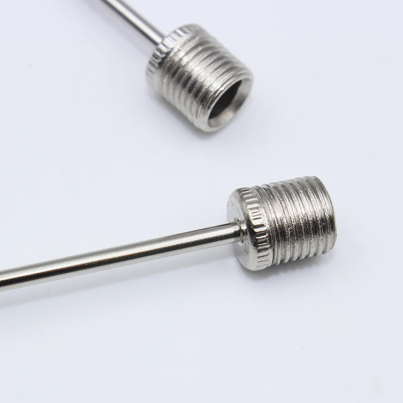 Ball Air Needle Stainless Steel Pump New Pin Basketball Inflating Needle Football Soccer Inflatable Valve Adaptors Nozzle