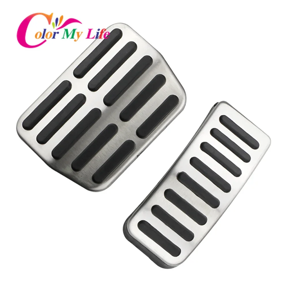 Stainless Steel MT AT Gas Pedal Pads Car Pedal Cover For Volkswagen VW Polo 6N 9N Jetta MK4 Bora Golf MK4 Beetle Cabrio Fox car accessories,car pedals,pedal cover,stainless steel pedal cover