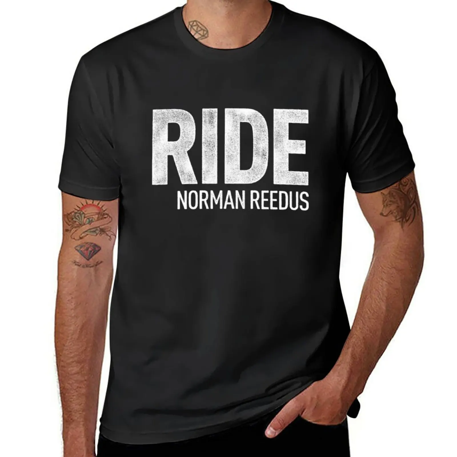 

ride norman T-Shirt tops animal prinfor boys tees plain t shirts men
