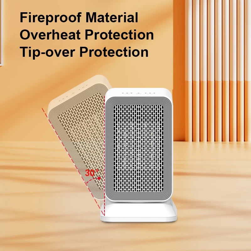 Xiaomi Youpin Heater Electric Heater Low Consumption Vertical Heating Fan Safety Overheating Protection Silent Small Hand Warmer 2