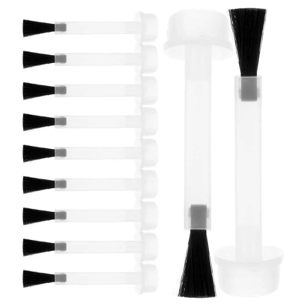 

40 Pcs Manicure Brush Head for Make up Gel Polish Bottle Dedicated Nail Plastic