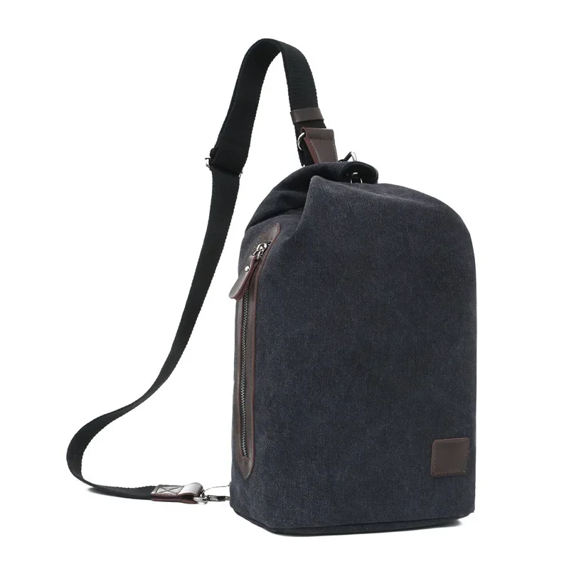 Männer Leinwand Handtasche Casual Tasche Tragbare Reise Sport gym Schulter Tasche Freizeit Rucksack Multifunktionale Kleine Taschen