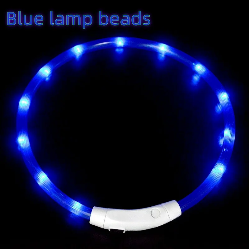Blue lamp beads