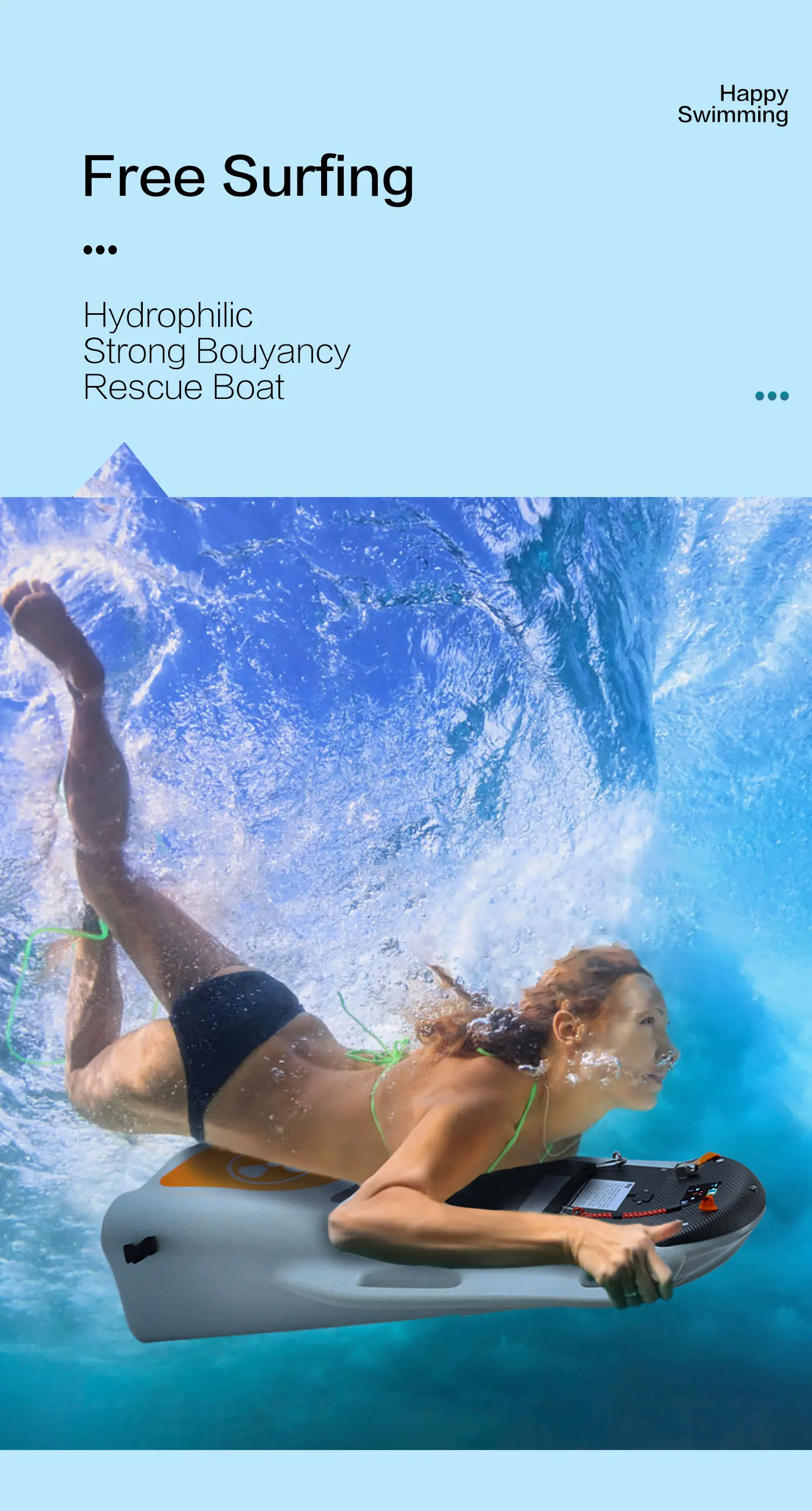 2024 Hot Sale Jet Surfboard Electric Sea Scooter Sea Bob Water 