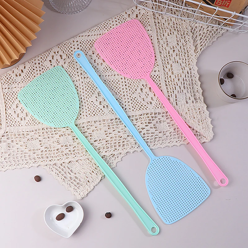 1Pc Anti-mosquito Shoot Fly Pest Control Mosquito Fly Catcher Plastic Swatter Beat Insect Flies Pat Home Kitchen Tool