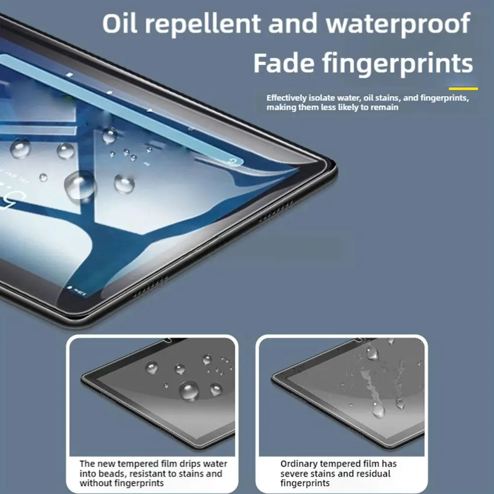 1/2PCS Tempered Glass Full Screen Protector for ONN 12.1 Tablet Pro 2024 Wear Resistant Explosion-Proof Tablet Protective Film 6