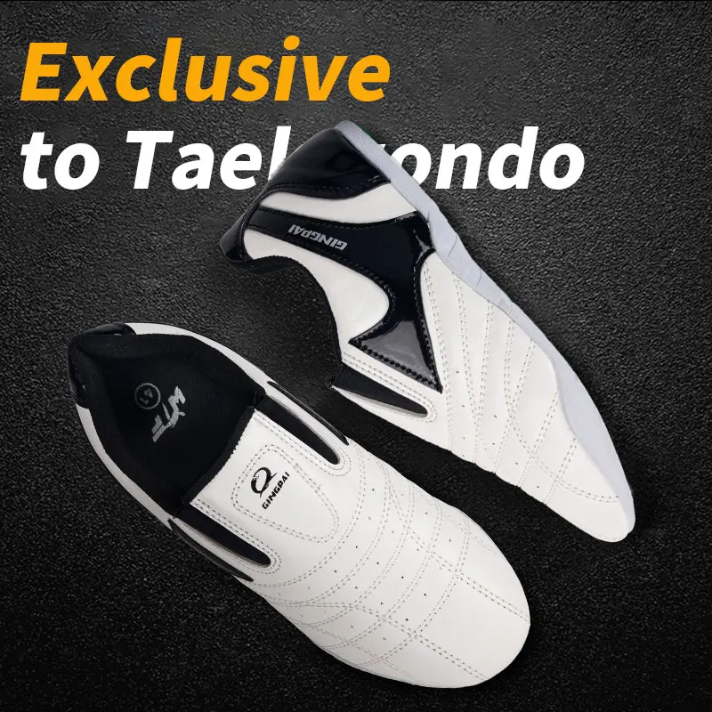 GINGPAI Breathable Taekwondo Shoes Karate Kung Fu Wrestling