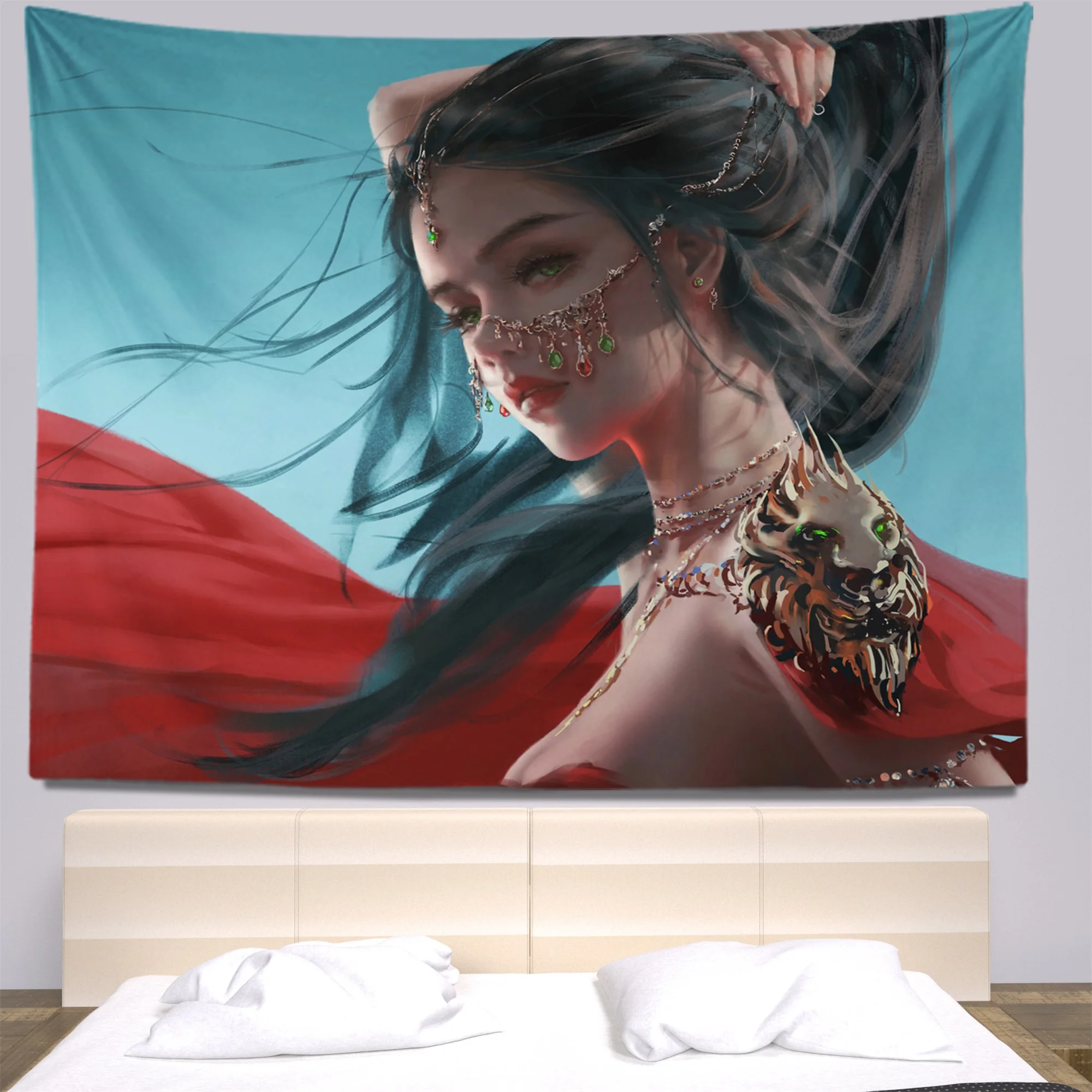 Рисунок 4 - Аниме гобелен призрачный нож ствол