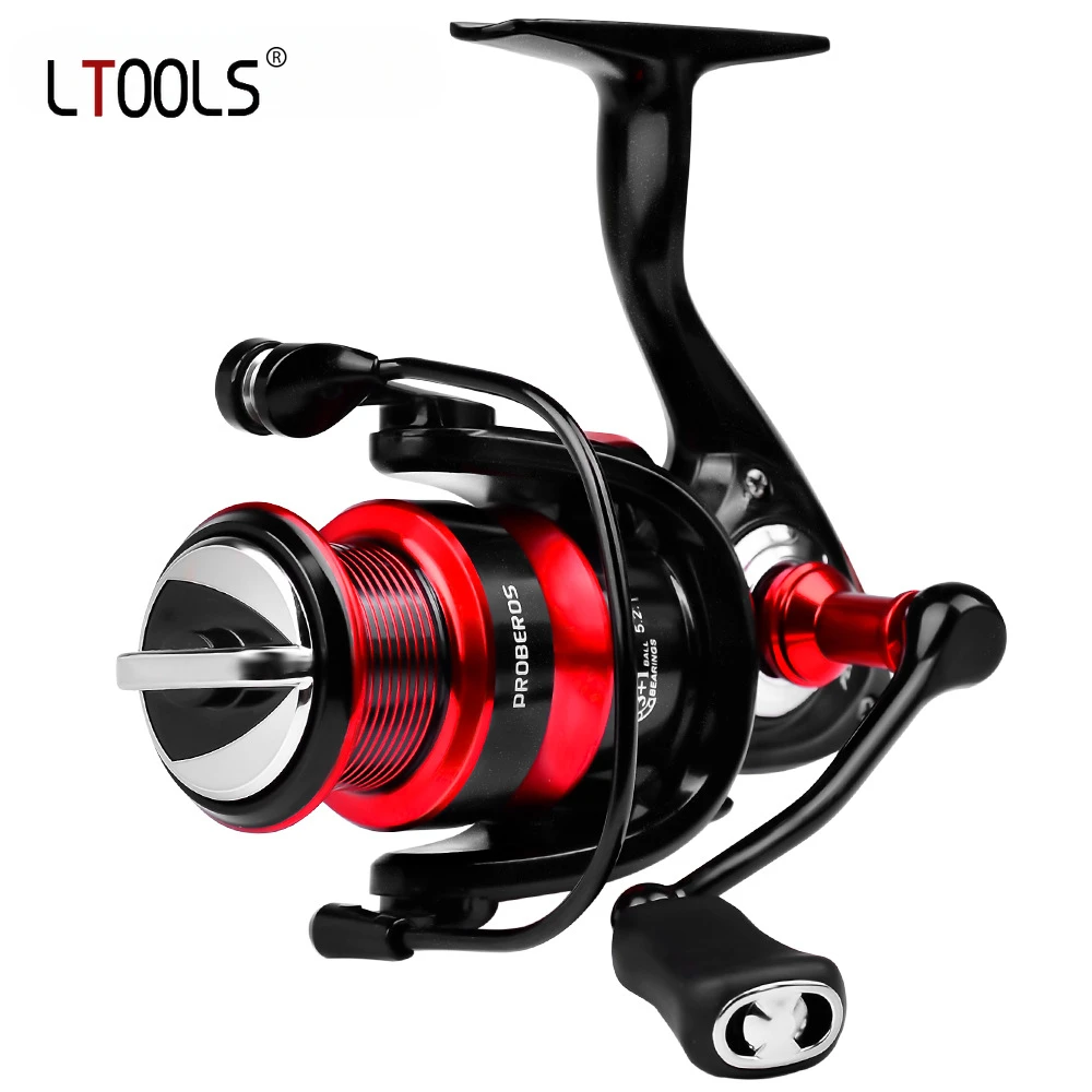 

Metal Fishing Wheel 3+1BB Spinning Fishing Reels 8KG Max Drag 5.2:1 Gear Speed Ratio Saltwater Freshwater Fishing Spool Tackle