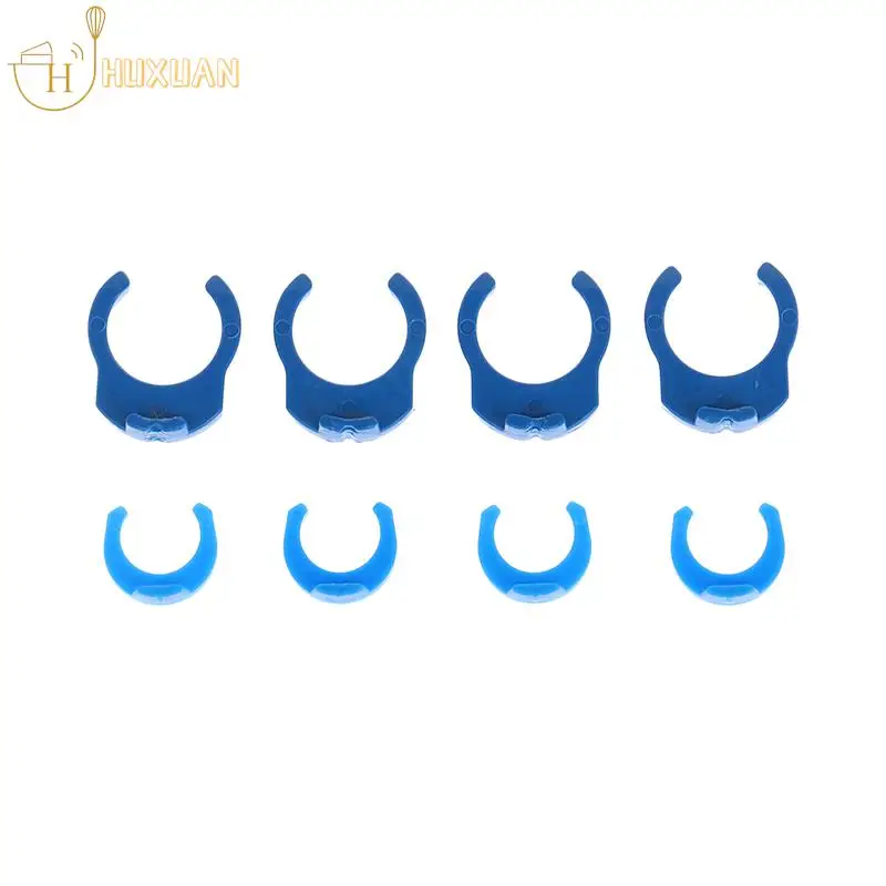 

100Pcs 1/4" 3/8"OD Tube POM Pipe Blue Clip C-ring Hose Quick Connector For Aquarium RO Water Filter Reverse Osmosis System