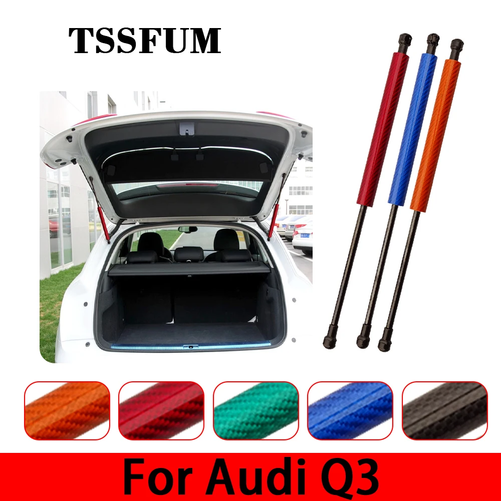 

Tssfum Bonnet Hood Rear Tailgate Lift Supports Trunk Gas Struts Dampers Shock Springs Absorber Rods for Audi RS Q3 8U 2013-2018