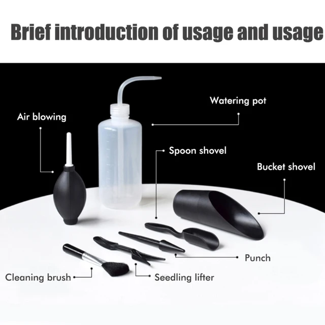 15Db Átültetési Eszközök Miniatűr Ültetési Zamatos Növények Szerszámok Mini Kerti Kézi Készlet Kertészeti Szerszámkészlet