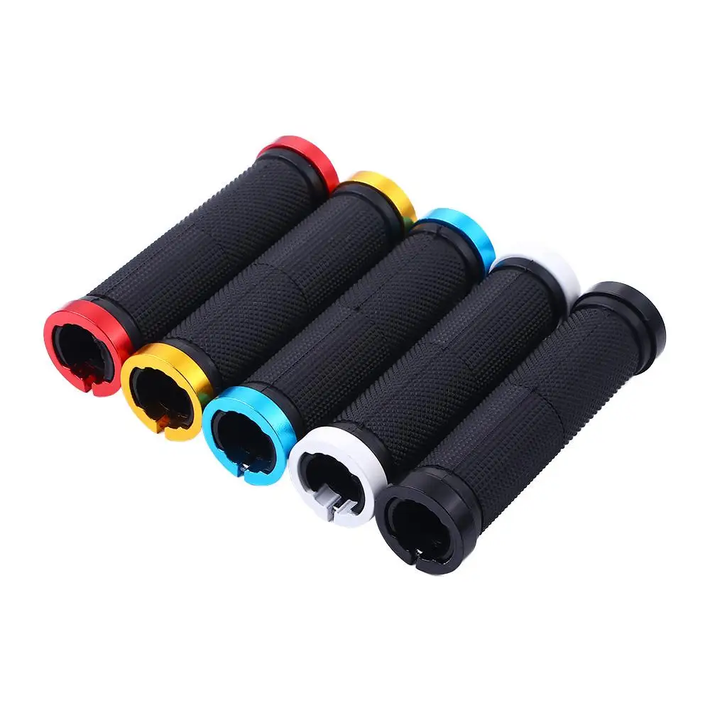 

Anti-slip Shock-Absorbing Mountain Bike Bilateral Lock Bicycle Handlebar Cover Bike Grips Bicycle Handler Grip Handlebar Grip