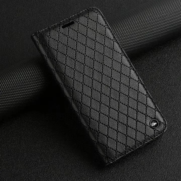 Luxury RFID Blocking Leather Wallet Phone Case - Protective Book Cover and  Bag