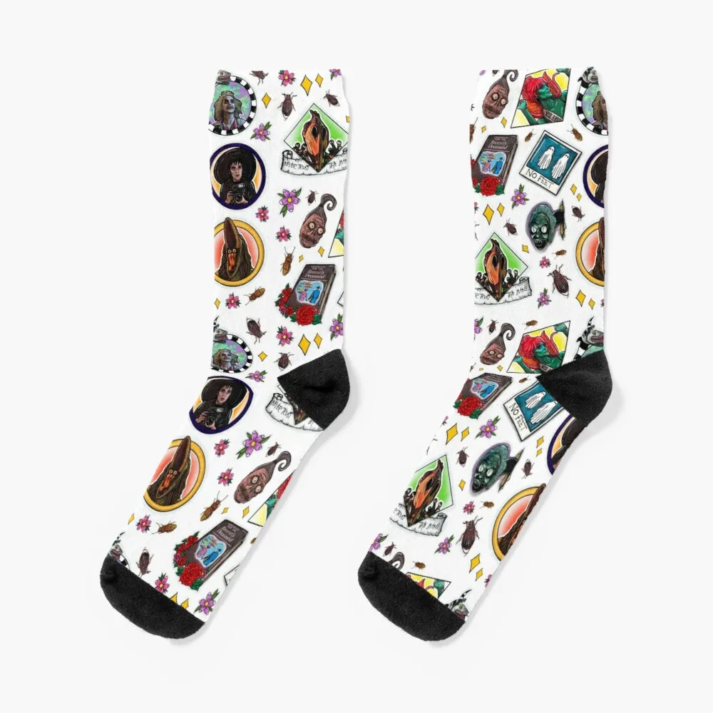 

Beetlejuice gang Socks Christmas Stocking