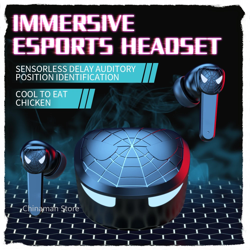 

Беспроводные наушники TWS VG10, Bluetooth-совместимые наушники-вкладыши 5,1, спортивные Игровые наушники с микрофоном, водонепроницаемые наушники