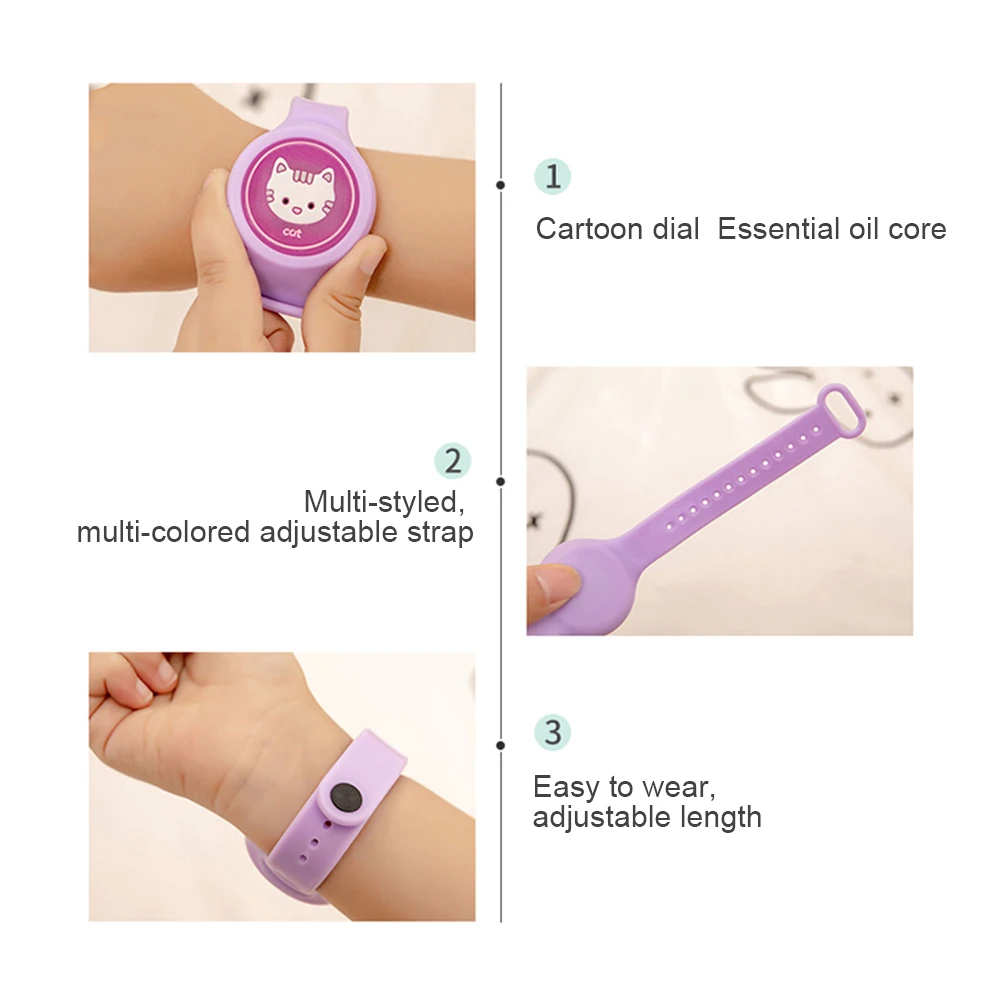 LMC-SALE-1Pcs-Lightweight-Mosquito-Repellent-Watch-For-Kids-Wearable-Mosquito-Repeller-Bracelet-Safe-Non-toxic.jpg Lmc Eladás! 1Dcs Könnyű Szúnyogtaszító Óra Gyerekeknek Hordható Szúnyog-Tároló Karkötő Biztonságos Nem Mérgező Gyermekek Számára - Image 5