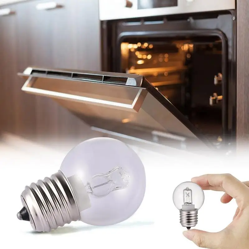 25W 40W Oven Light 110V 220V E27 High Temperature Resistant 500℃ Safe Oven Steamer Refrigerator Microwave Light Bulb Oven Lamp