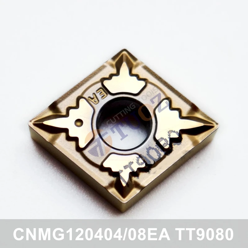 

100% Original CNMG120404EA CNMG120408EA TT9080 Carbide Insert CNMG 120404 120408 -EA CNMG12 CNC Lathe Cutter Turning Tools