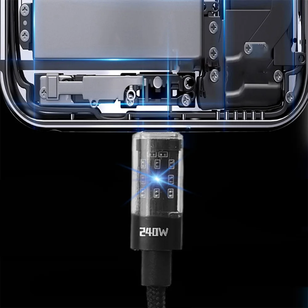 High-Speed 240W USB-C Fast Charging Cable