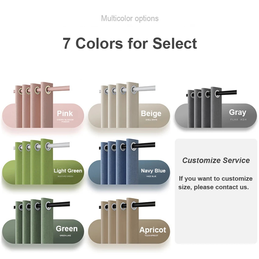 Shower Curtains Imitation Linen Big Rings Bathroom Waterproof Thick Fabric Bathtub Large Modern
