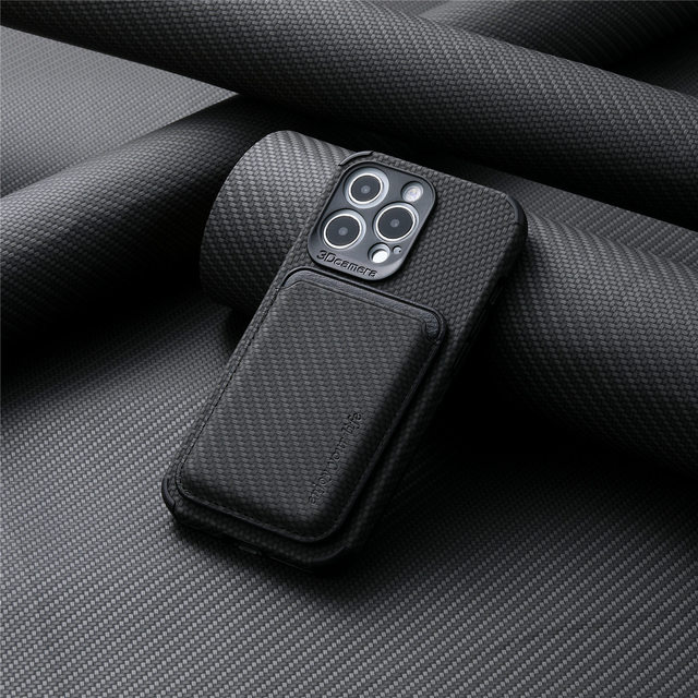 suitable for iPhone13Pro mobile phone case back sticker Magsafe magnetic card bag fiber pattern Apple 12 card sleeve