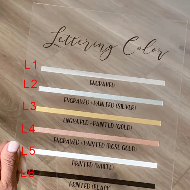 Frosted Acrylic Wedding Welcome Garden Backdrop Sign Wedding Decoration Sign Board Country accessories